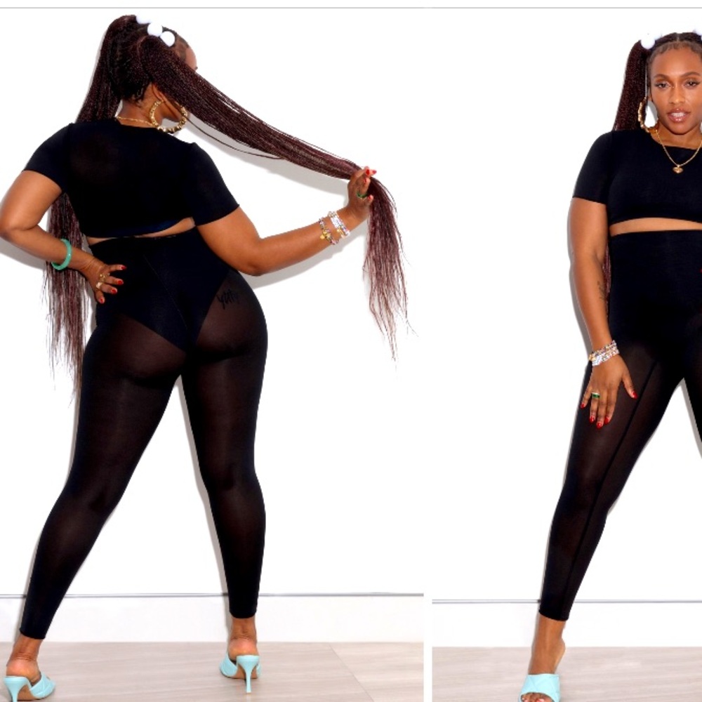Yitty Mesh Me Smoothing high waist leggings